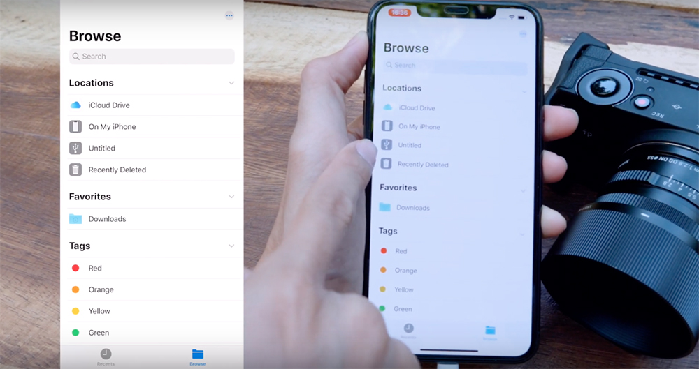 3 วิธี Import RAW จากกล้อง Mirrorless เข้ามือถือ ด้วย Card Reader โดยใช้ iPhone 11 Pro Max